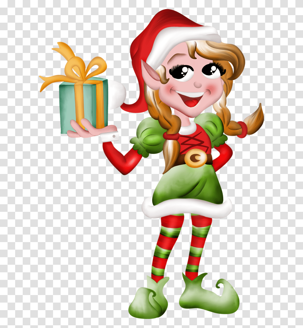 Nice Christmas Elf Download Merry Christmas From Annie, Gift, Toy Transparent Png