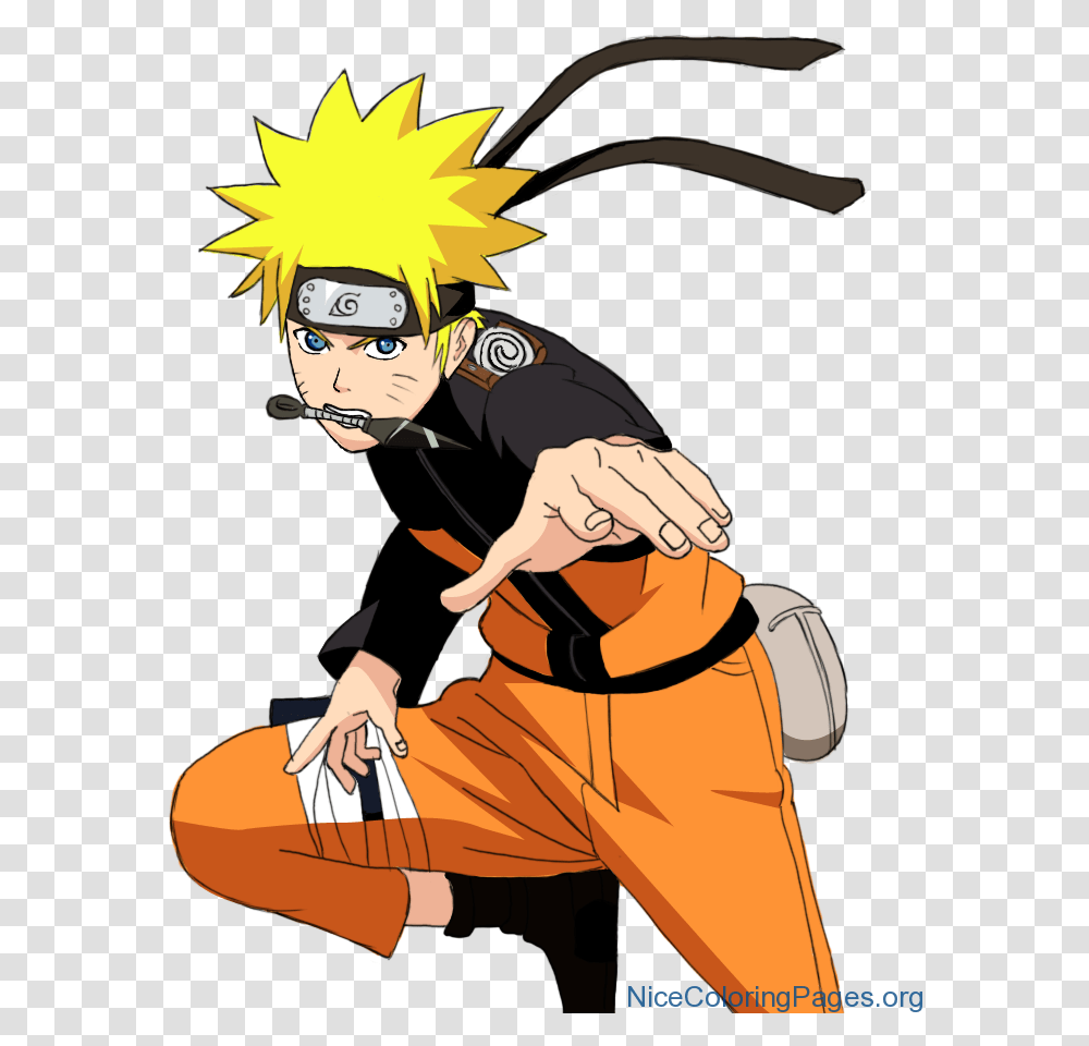 Nice Coloring Pages Naruto Shippuden, Person, Human, Book, Hand Transparent Png