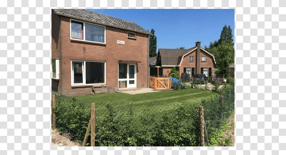 Nice House Near Utrecht Cottage, Grass, Plant, Patio, Yard Transparent Png