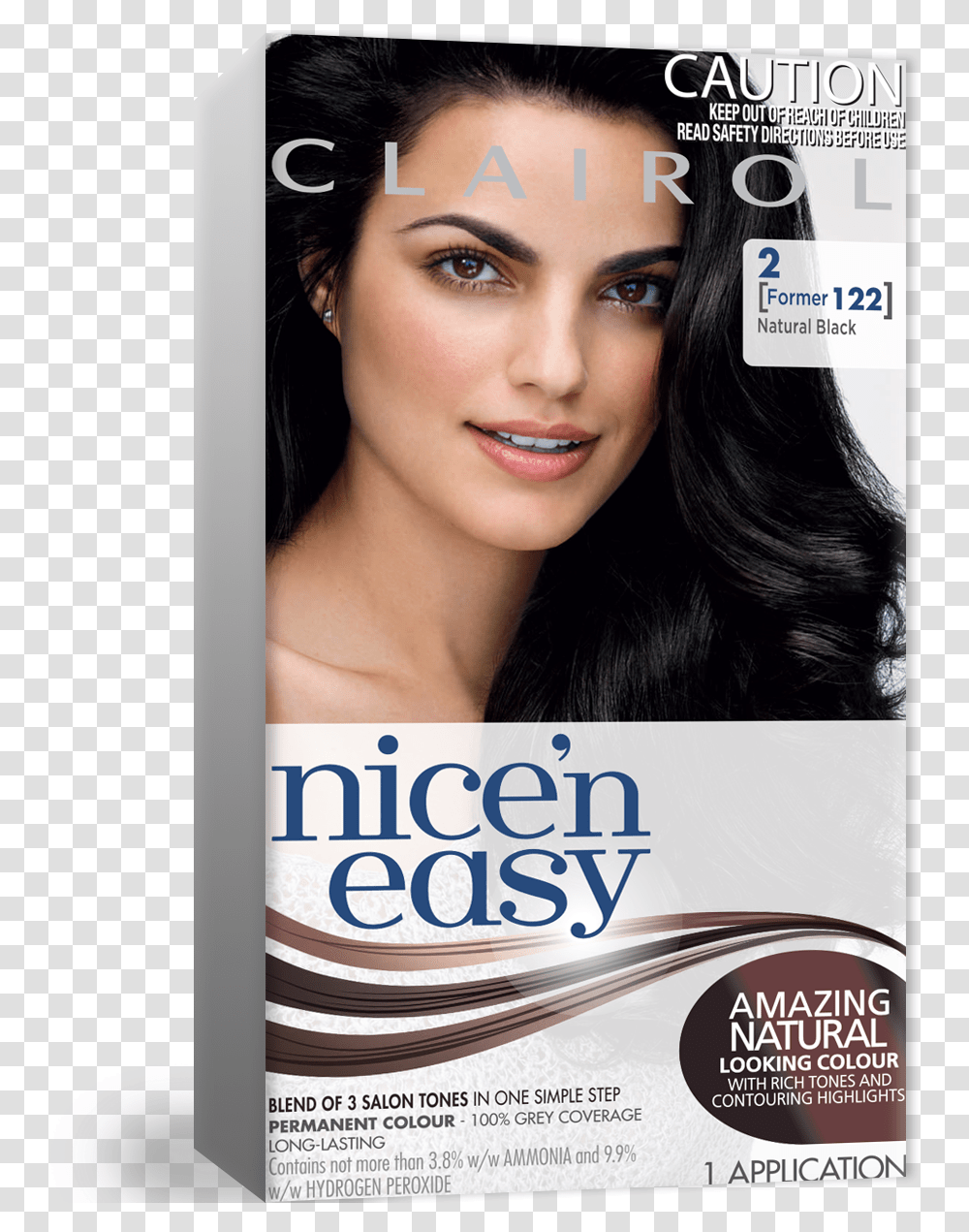 Nice N Easy Brown Black Hair Color Brand, Person, Human, Magazine, Poster Transparent Png