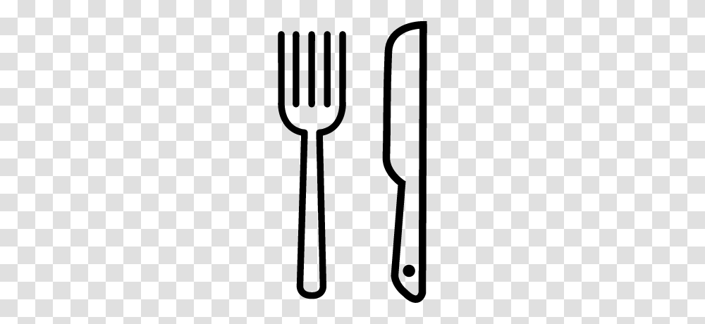 Nice Picture Of Plate Knife And Fork Clip Art Vector Of Fork Knife Transparent Png