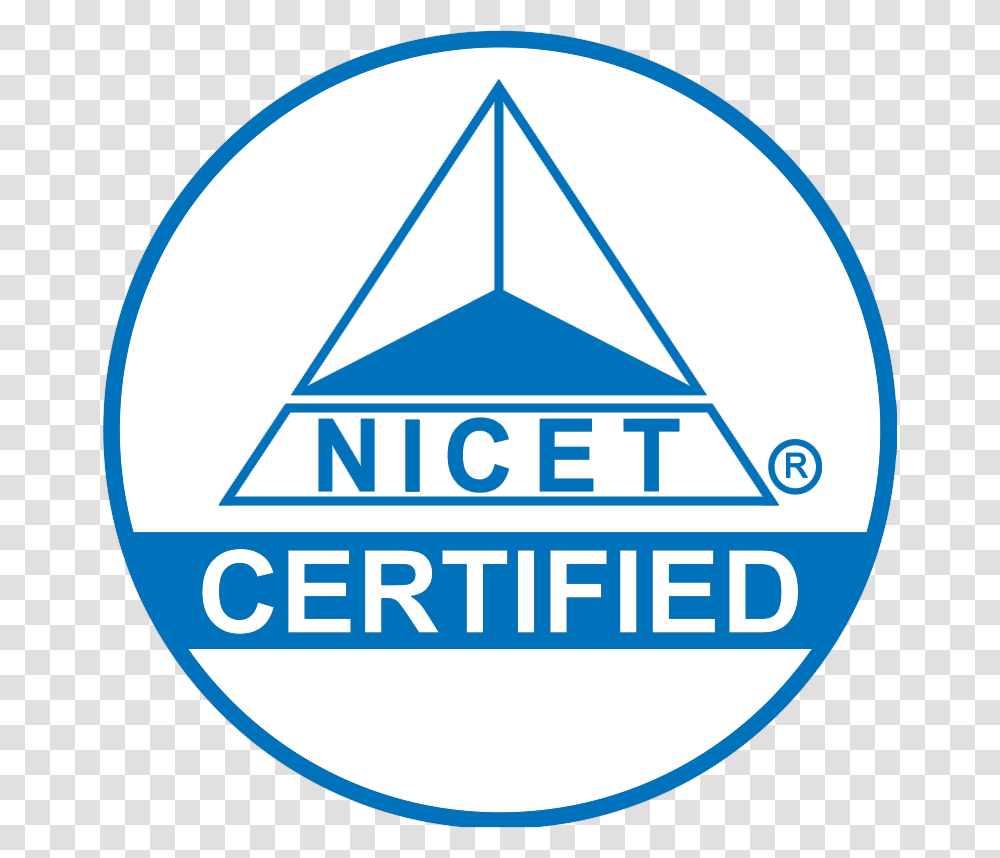 Nicet Certified National Institute For Certification In Engineering, Logo, Trademark, Label Transparent Png