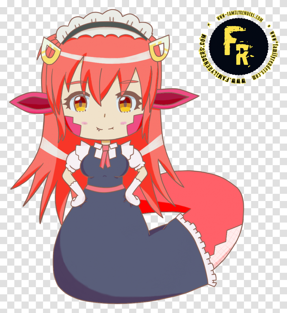 Nichijou Kobayashi San Chi No Maid Dragon Chibi, Book, Comics Transparent Png