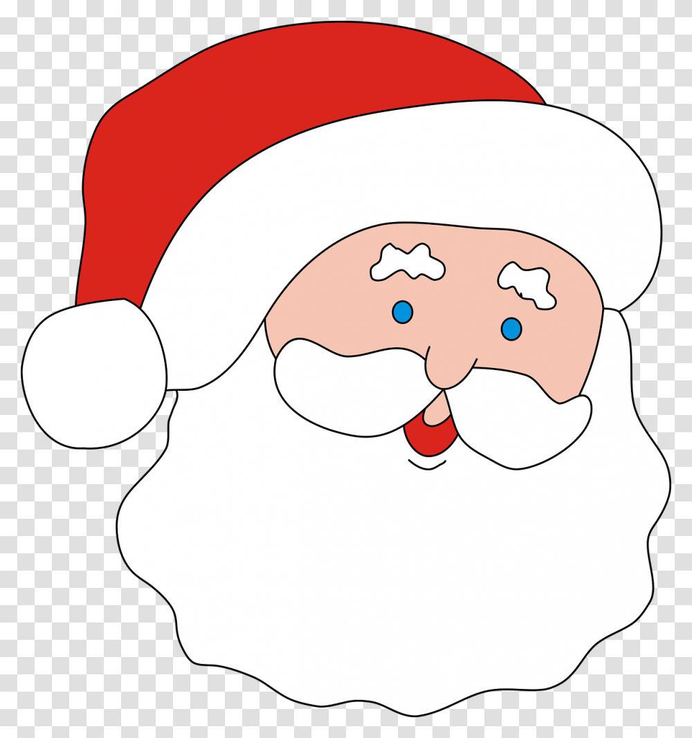 Nicholas Holy Santa Claus Cap Face The Head Of Cartoon, Outdoors, Nature, Mouth, Lip Transparent Png