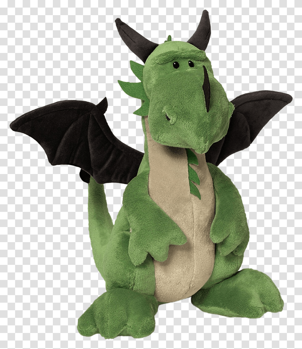 Nici Dragon, Toy, Figurine, Plush, Green Transparent Png