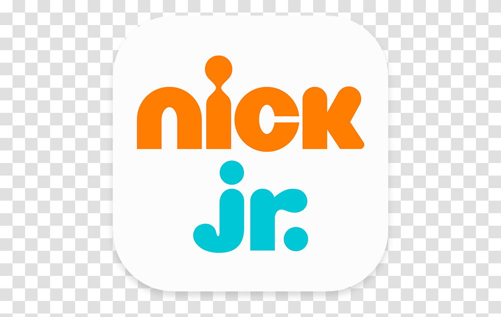 Nick Jr App Logo, Label, Word, Number Transparent Png