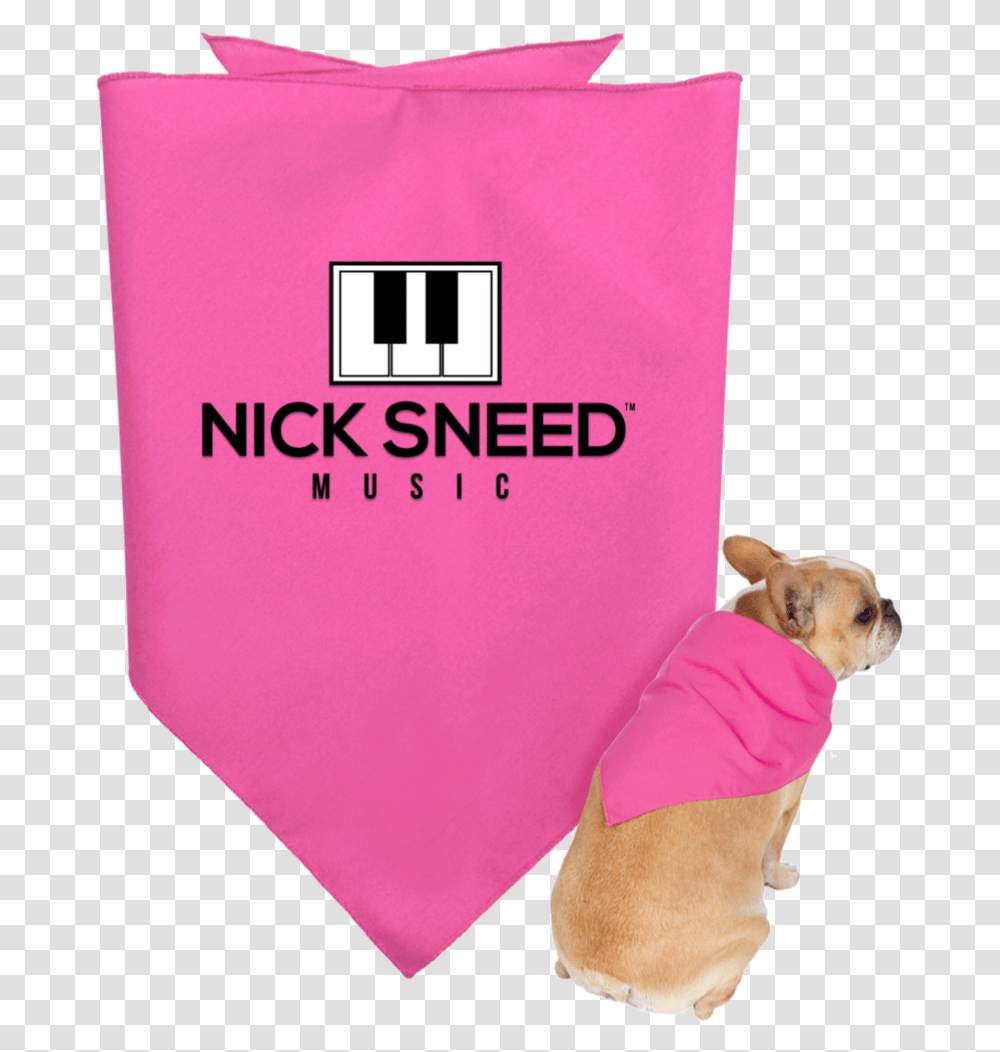 Nick Sneed Music Doggie Bandana - Official Website, Clothing, Bag, Pillow, Cushion Transparent Png
