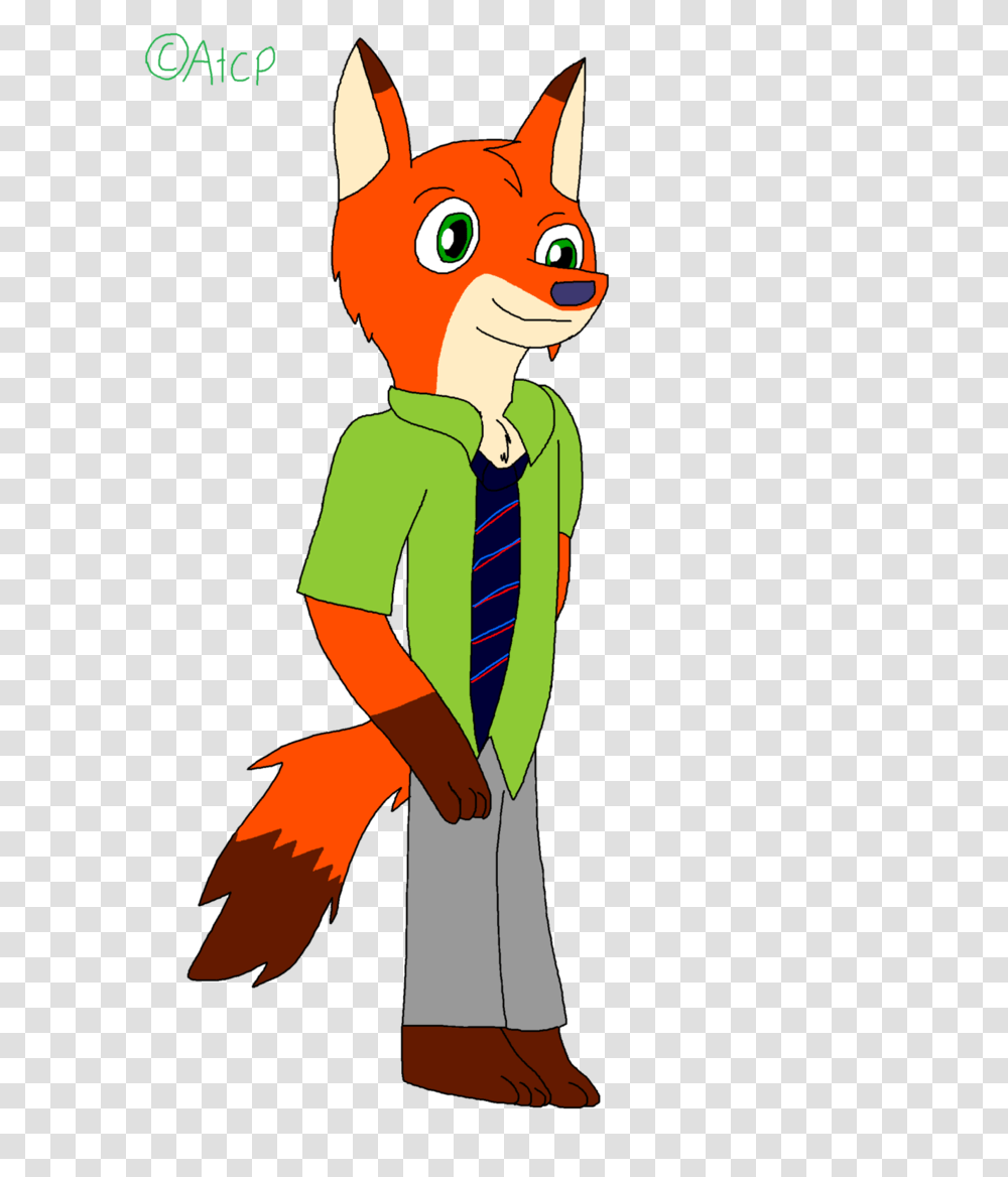 Nick Wilde, Person, Human, Elf, Sleeve Transparent Png