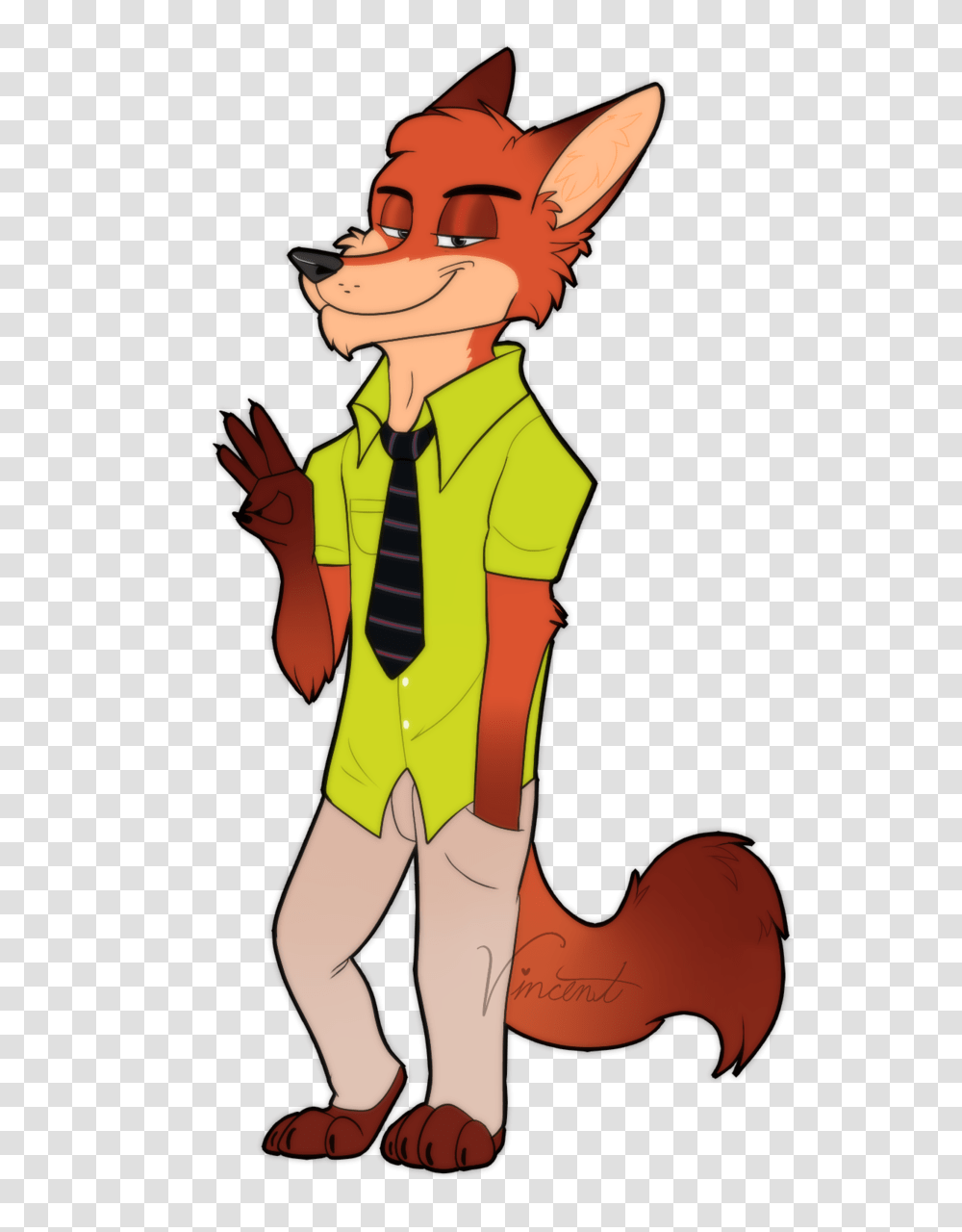 Nick Wilde, Tie, Accessories, Person, Human Transparent Png
