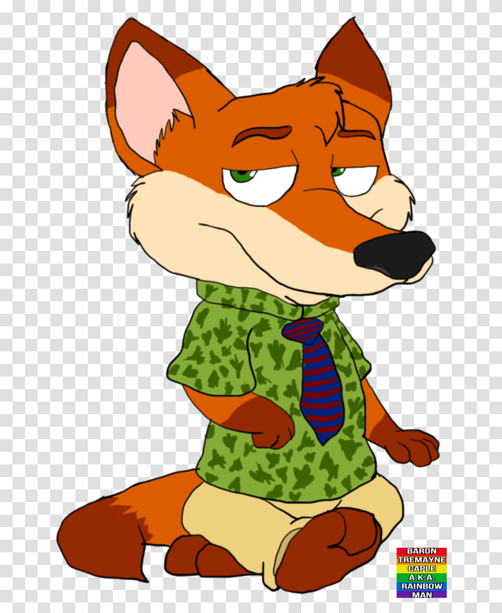 Nick Wilde Weasyl Animal Figure, Person, Human, Clothing, Apparel Transparent Png