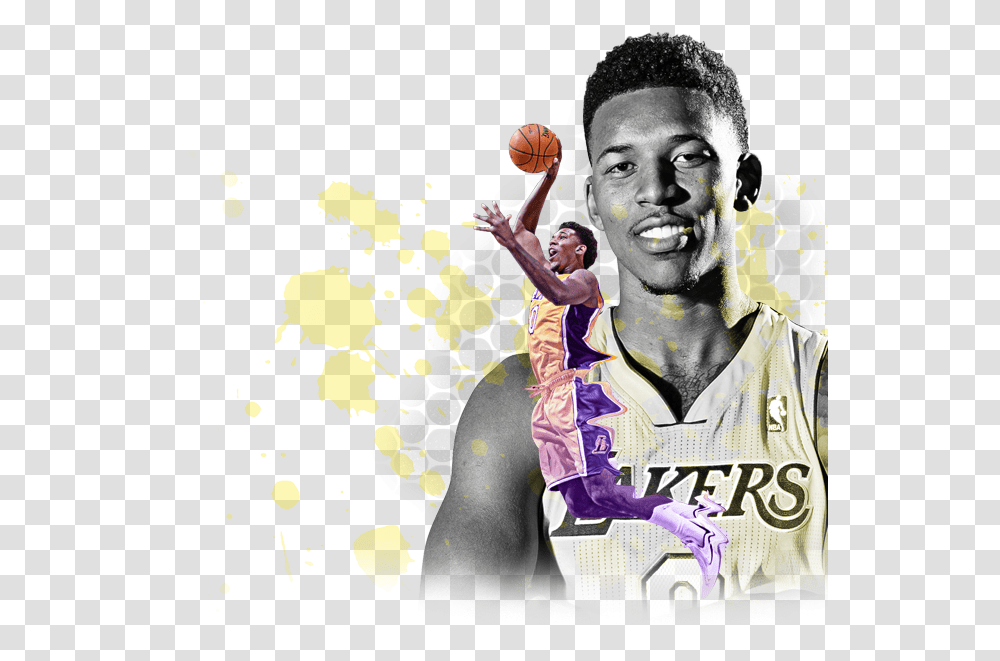 Nick Young Background, Person, Human, People, Poster Transparent Png