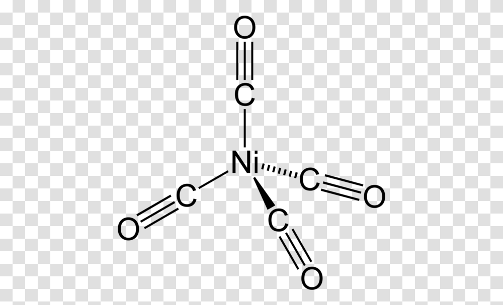 Nickel Carbonyl 2d Mo Co 6 Structure, Gray, World Of Warcraft Transparent Png