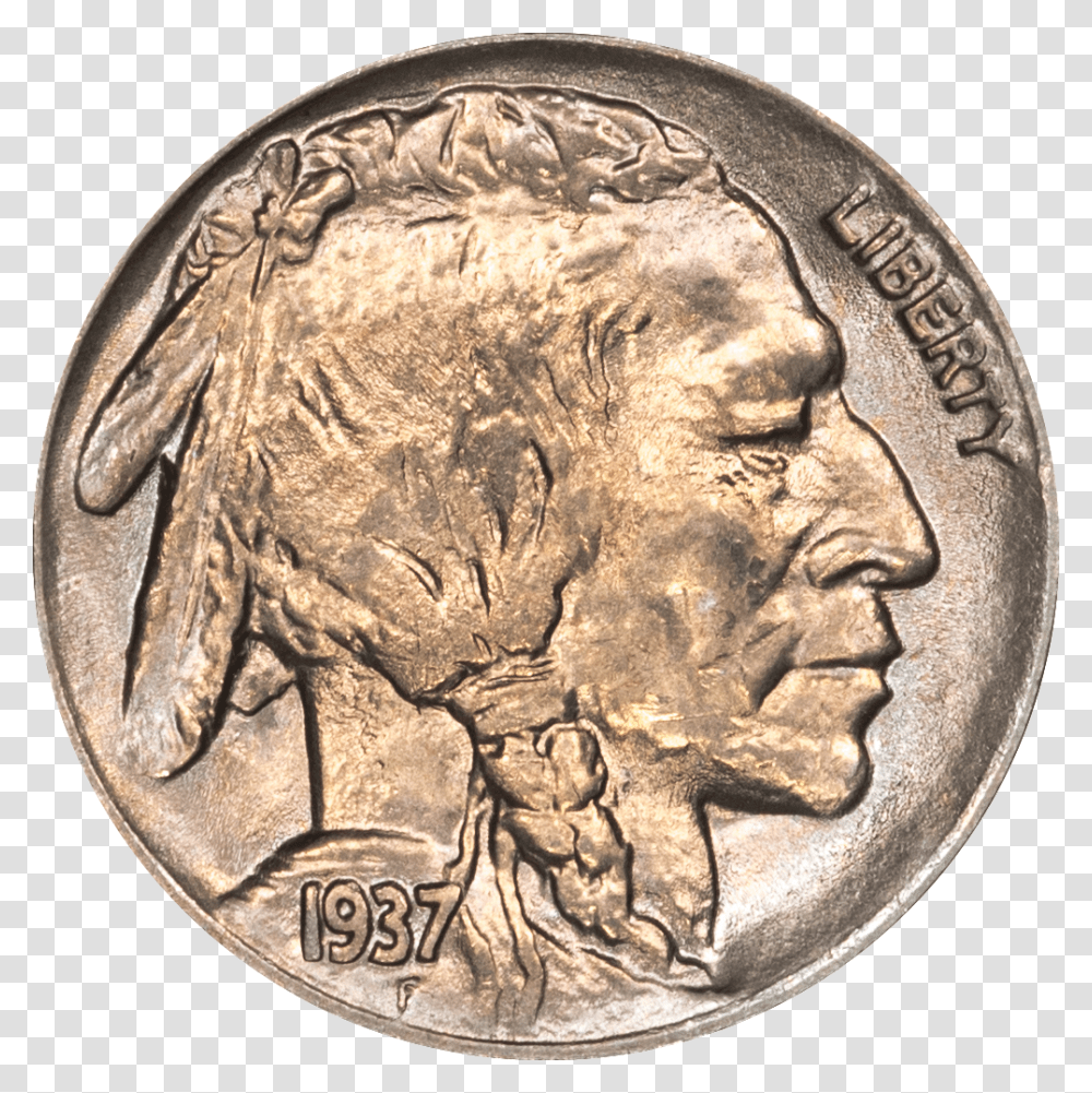 Nickel Coin Free Buffalo Nickel, Money, Dime Transparent Png