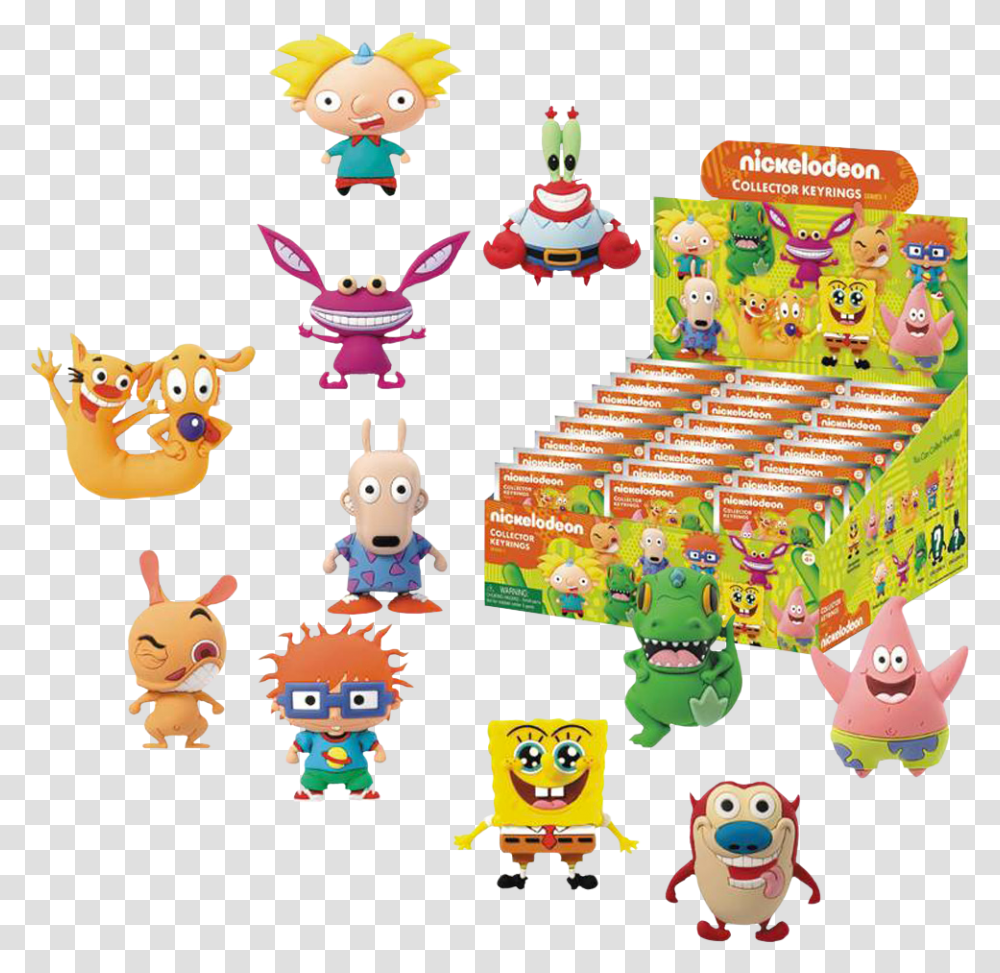 Nickelodeon Classic Series 1 3d Foam Key Ring Blind, Super Mario, Toy Transparent Png