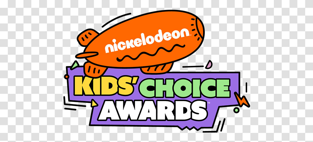 Nickelodeon Kids' Choice Awards Sweepstakes Orange Blimp Nickelodeon, Vehicle, Transportation, Aircraft, Food Transparent Png