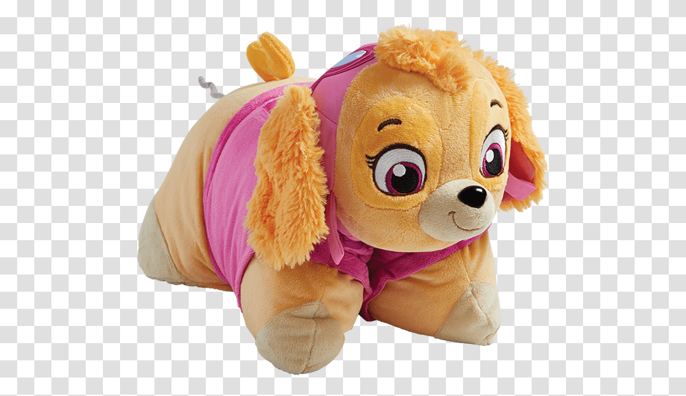 Nickelodeon Paw Patrol Skye Pillow Pet Paw Patrol Skye Pillow Pets, Plush, Toy, Cushion, Teddy Bear Transparent Png