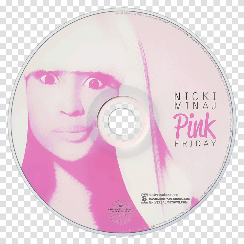 Nicki Minaj Album Cd, Disk, Dvd Transparent Png