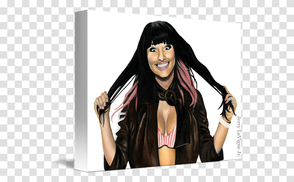 Nicki Minaj By Jerry La Vigne Jr Nicki Minaj 5 Star Chick, Person, Costume, Clothing, Face Transparent Png