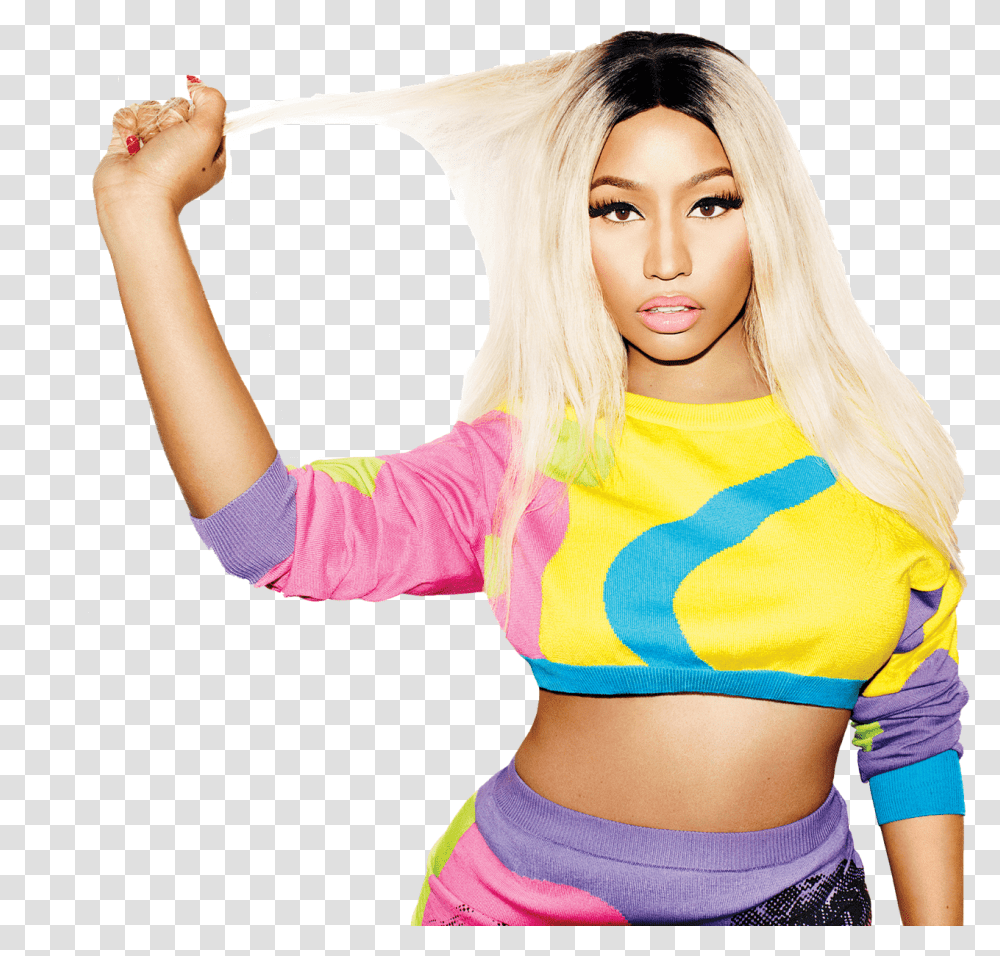 Nicki Minaj Clipart Dababy Nicki Minaj Iphone, Costume, Clothing, Person, Hair Transparent Png