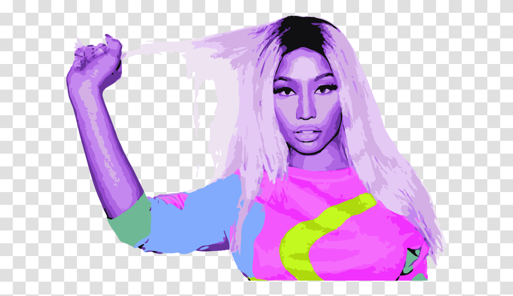 Nicki Minaj Photoshoot Best, Person, Drawing Transparent Png