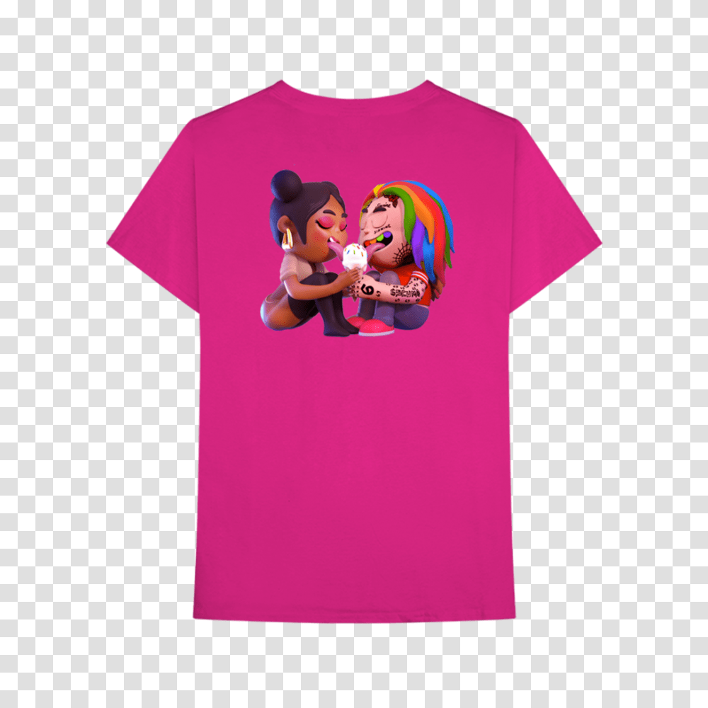 Nicki X Fefe T Shirt Ii Album Nicki Minaj Official Shop, Apparel, T-Shirt, Sleeve Transparent Png