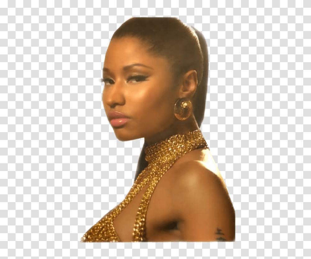 Nickiminaj Anaconda Overlay Thepinkprint Photo Shoot, Face, Person, Human, Smile Transparent Png