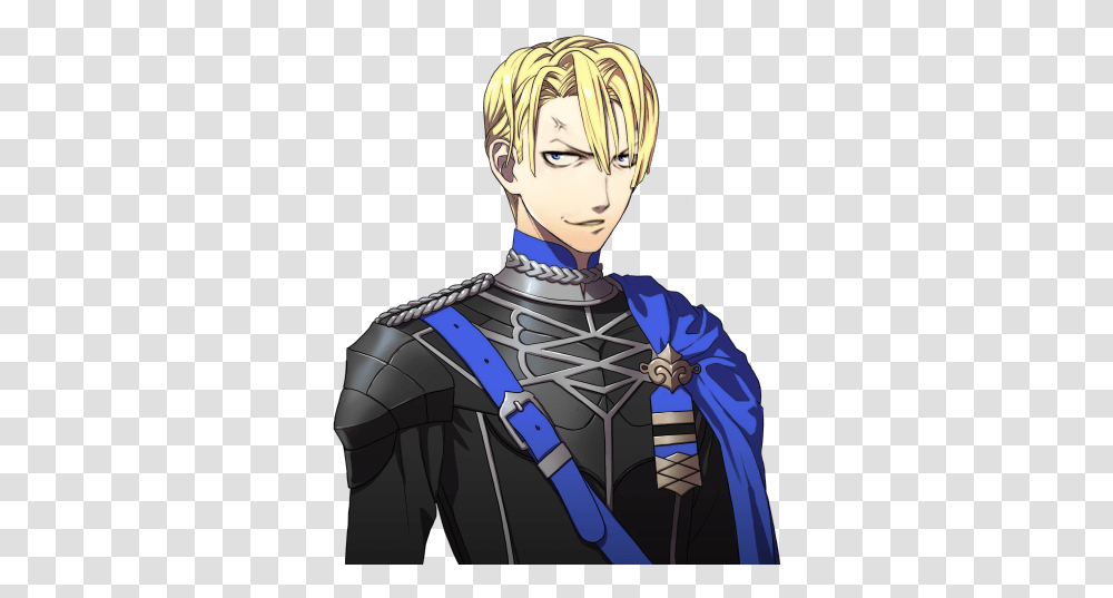 Nicob Decided To Give Dimitri The Yusuke Voice Which Gave Fire Emblem Three Houses Sprites, Clothing, Person, Manga, Comics Transparent Png