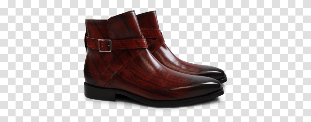 Nicolas 6 Red Shade & Lines Brown Hrs Melvin Hamilton Boot, Clothing, Apparel, Footwear, Shoe Transparent Png