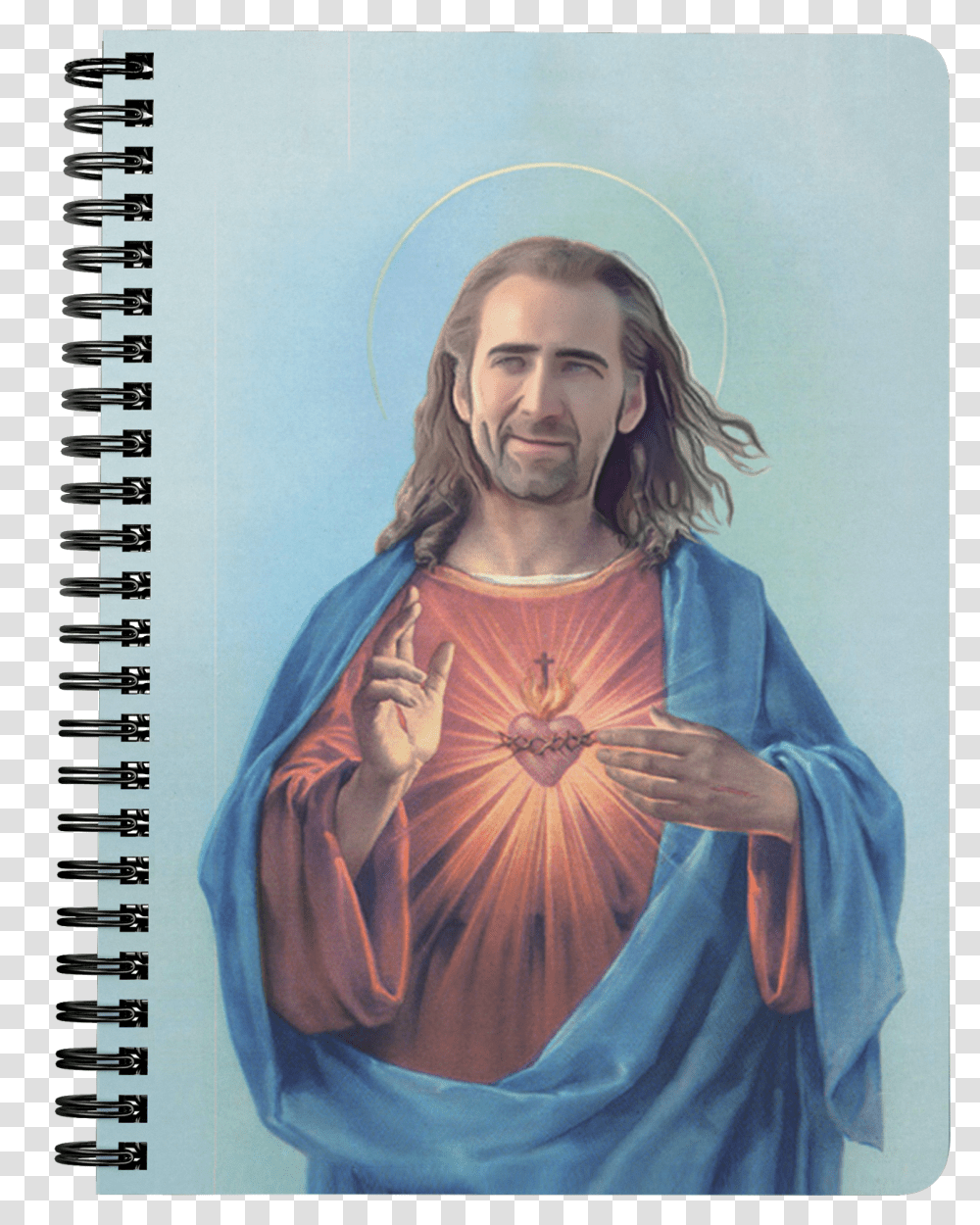 Nicolas Cage As Jesus Christ Transparent Png