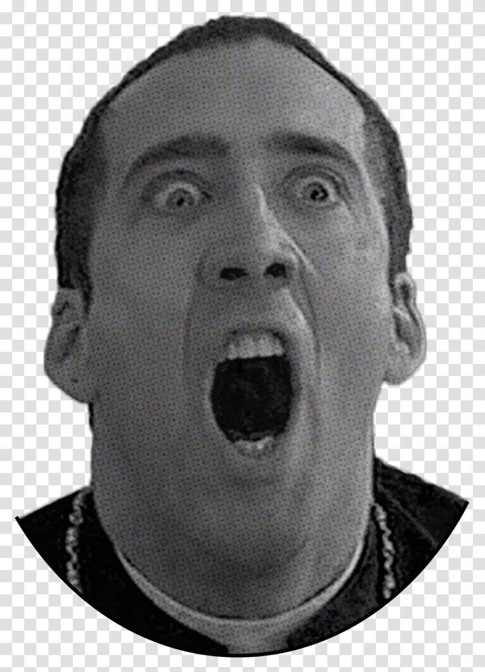 Nicolas Cage Face, Jaw, Head, Teeth, Mouth Transparent Png