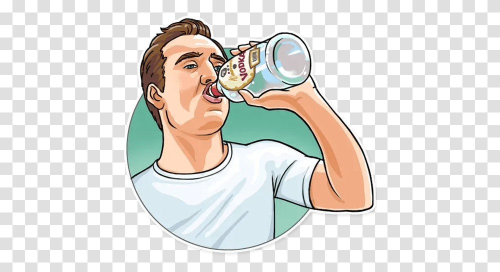 Nicolas Cage Whatsapp Stickers Stickers Cloud Drinking, Beverage, Person, Human Transparent Png