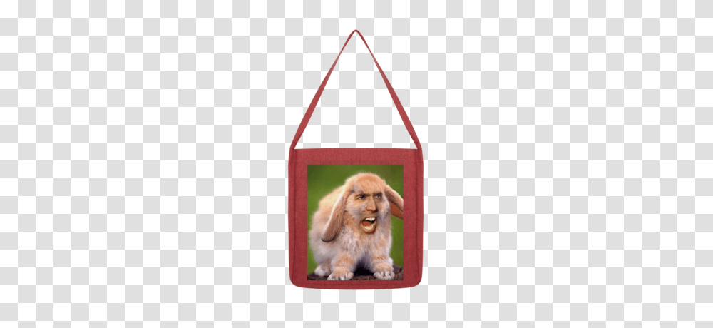 Nicolas Cages Face On A Rabbit Ufeffclassic Tote Bag, Dog, Pet, Canine, Animal Transparent Png