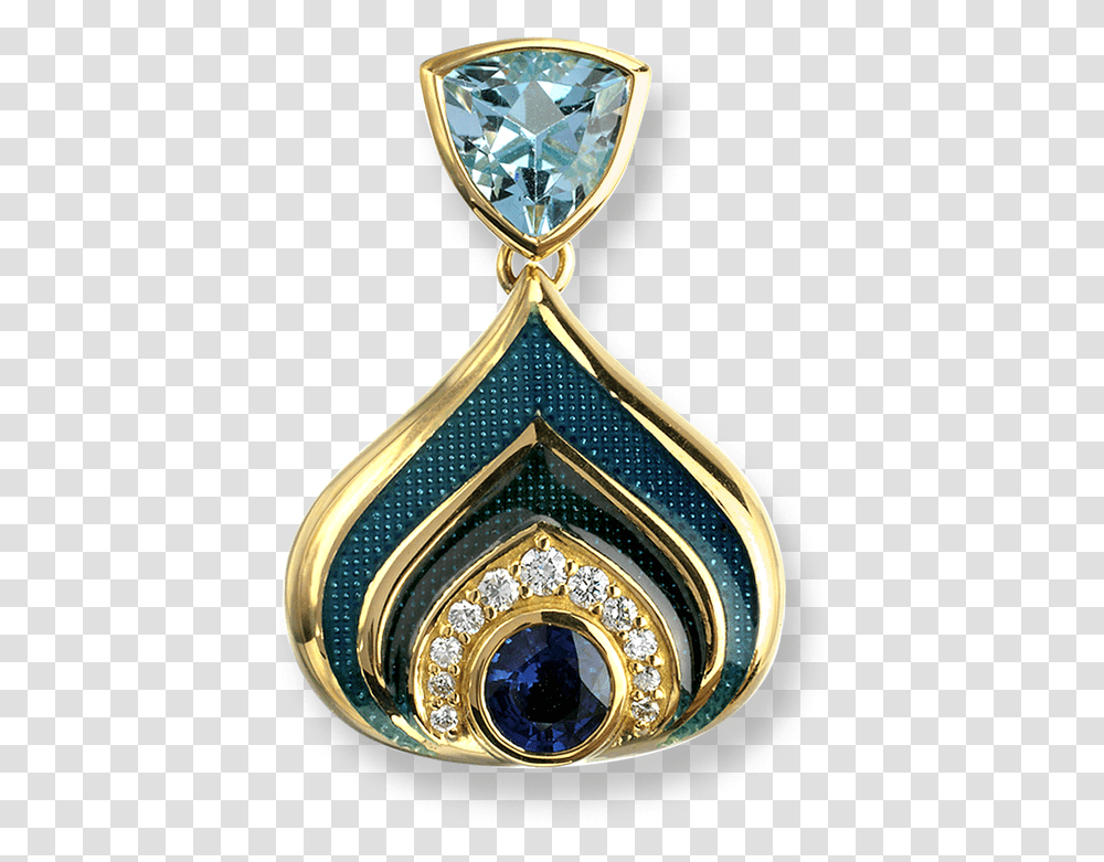 Nicole Barr Designs 18 Karat Gold Modern Necklace Blue Locket, Gemstone, Jewelry, Accessories, Accessory Transparent Png