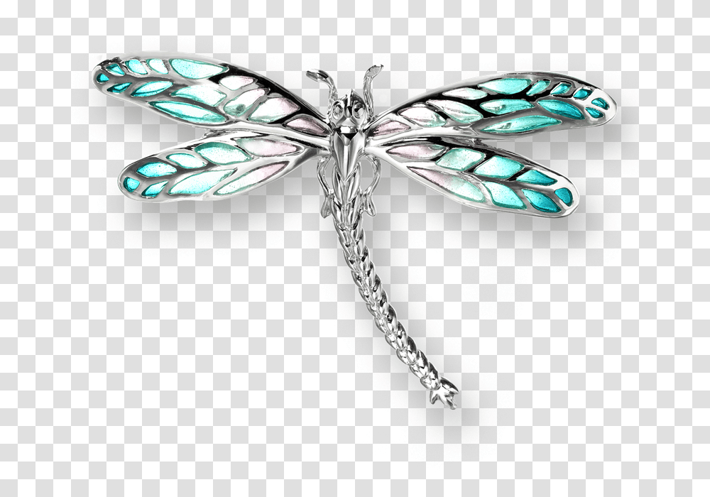 Nicole Barr Designs Sterling Silver Dragonfly Brooch Turquoise Brooch Dragonfly, Animal, Invertebrate, Insect, Anisoptera Transparent Png
