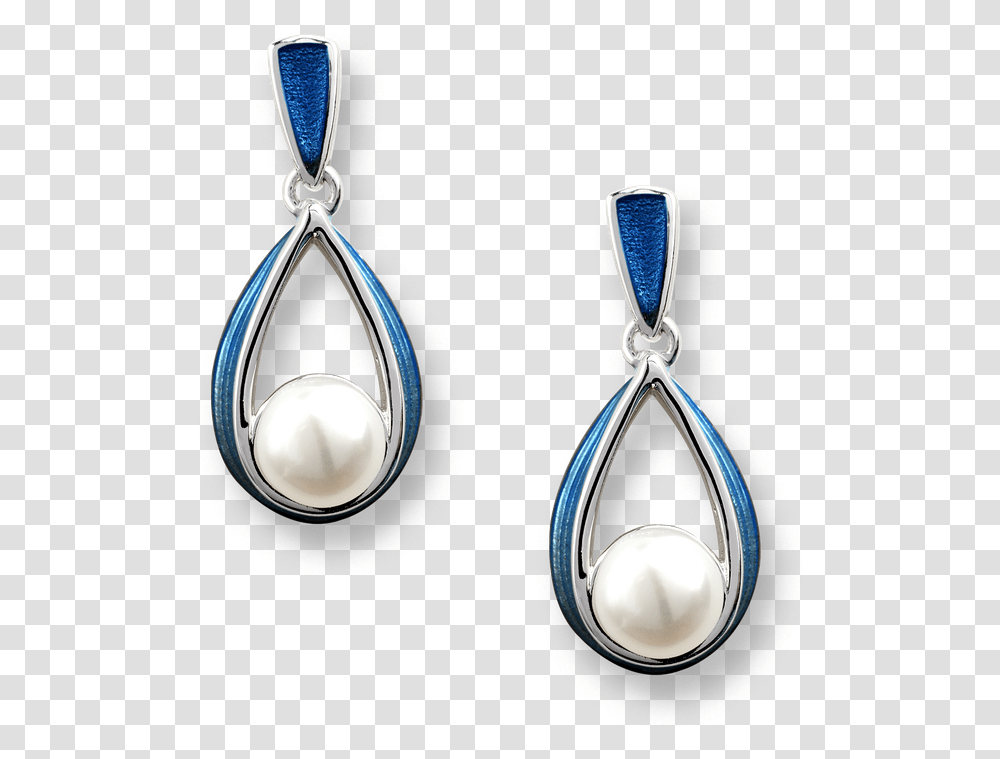 Nicole Barr Designs Sterling Silver Ribbon Stud Earrings Blue Earrings, Pendant, Accessories, Accessory, Hourglass Transparent Png