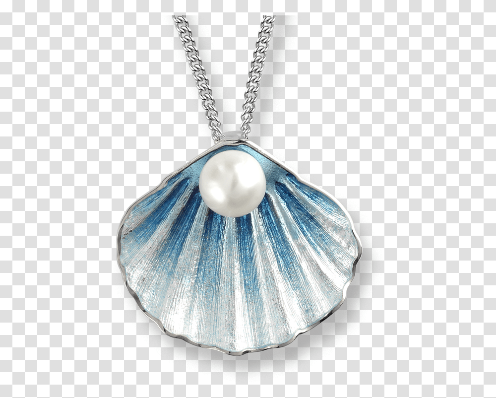 Nicole Barr Designs Sterling Silver Shell Necklace Shell Necklace With Pearls, Jewelry, Accessories, Accessory, Pendant Transparent Png
