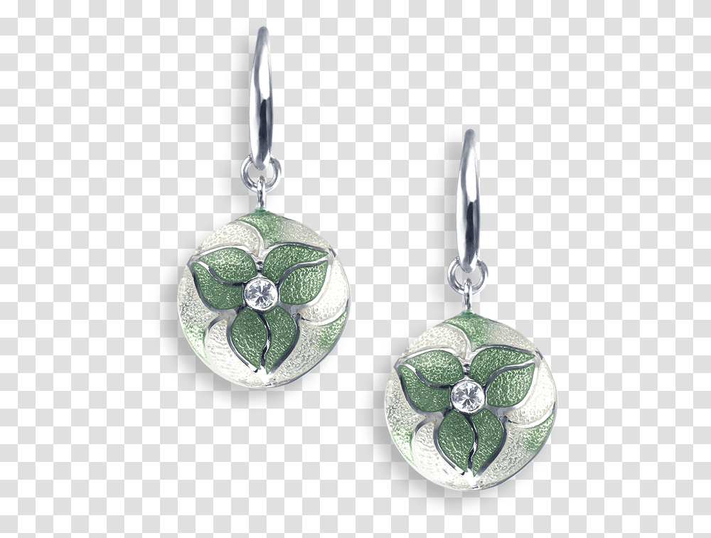 Nicole Barr Designs Sterling Silver Wire Earrings Trillium Earrings, Pendant, Accessories, Accessory, Jewelry Transparent Png