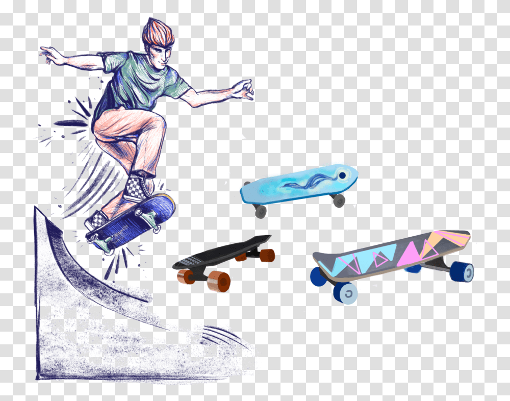 Nicole Tian - Harker Aquila Skateboard Wheel, Person, Airplane, Fish, Art Transparent Png