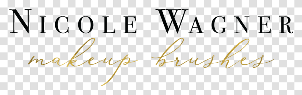 Nicole Wagner Makeup Brushes Black Gold Foil Westlife Where We Are Album, Handwriting, Signature, Autograph Transparent Png
