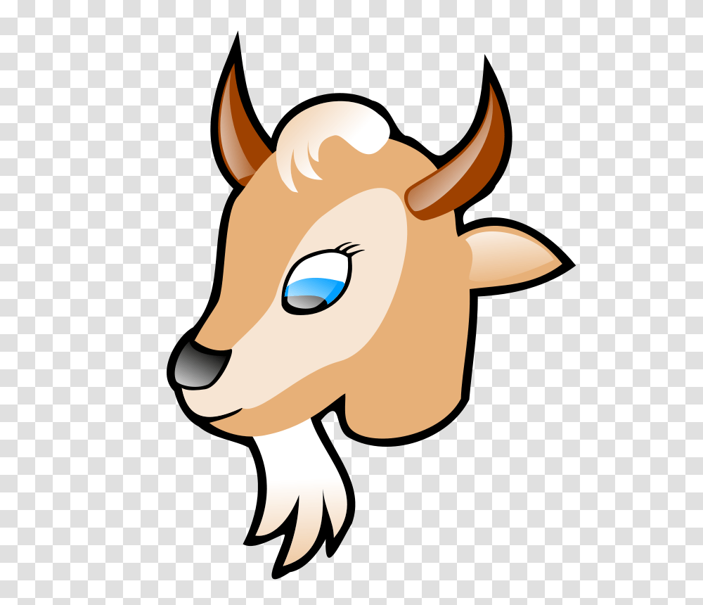 Nicubunu Goat Head, Animals, Mammal, Cattle, Bull Transparent Png