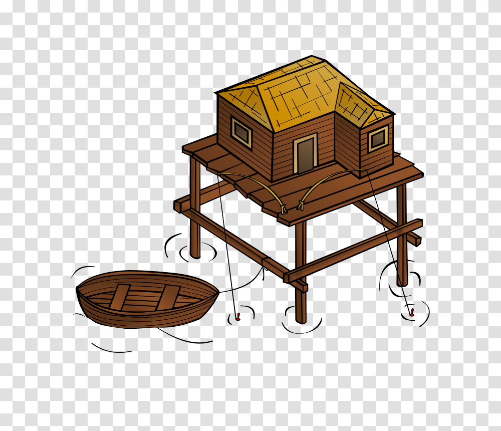 Nicubunu RPG Map Symbols Fishery, Architecture, Wood, Nature, Outdoors Transparent Png