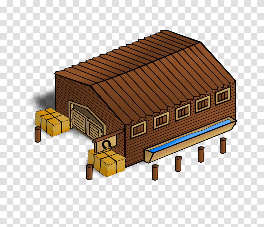 Nicubunu RPG Map Symbols Stables, Architecture, Building, Housing, Wood Transparent Png