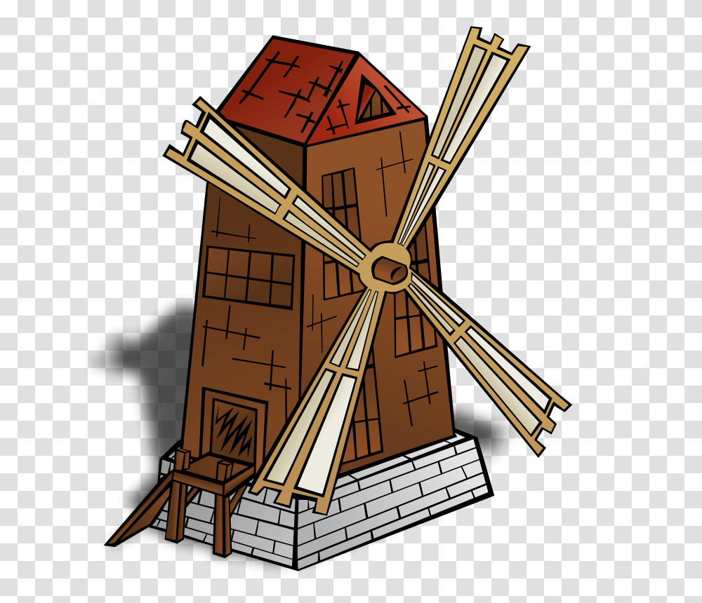 Nicubunu RPG Map Symbols Windmill, Architecture, Construction Crane, Arrow, Broom Transparent Png