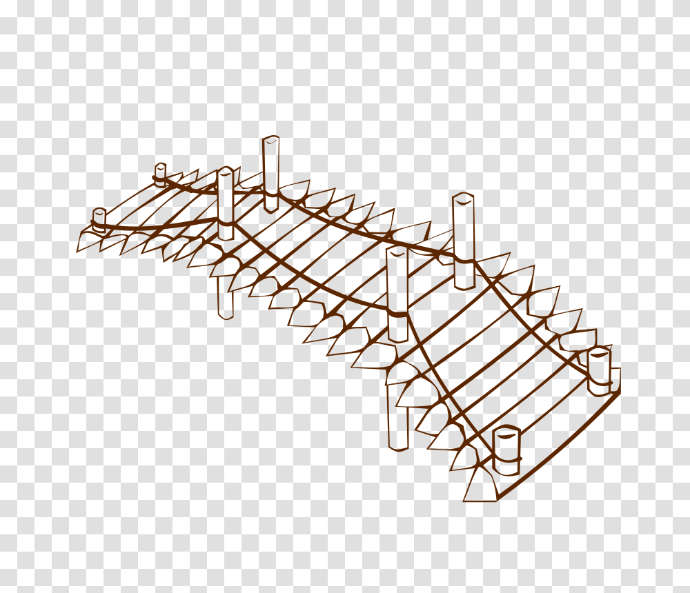 Nicubunu RPG Map Symbols Wooden Bridge, Music, Cross, Railway Transparent Png