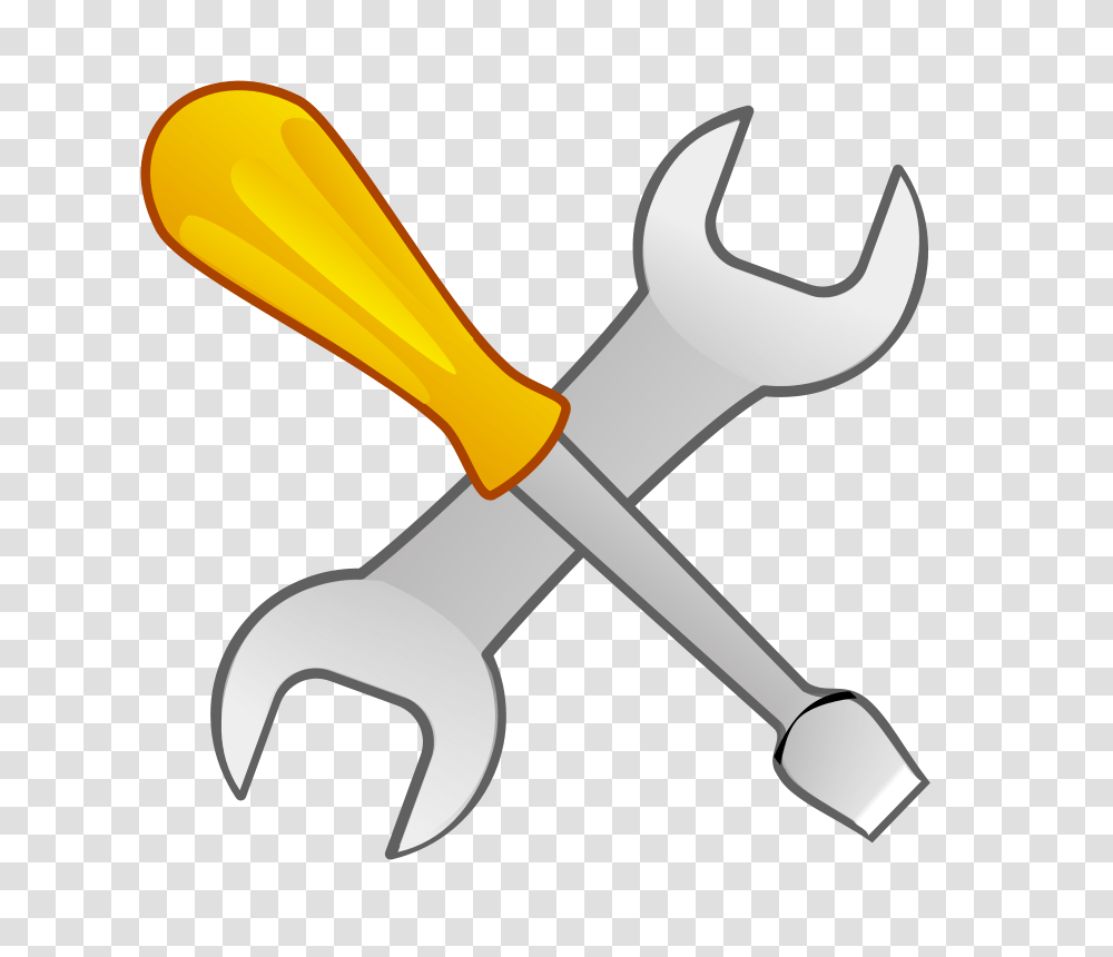 Nicubunu Tools, Hammer, Wrench Transparent Png