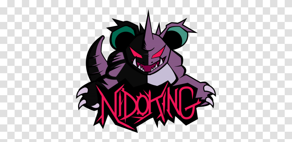 Nidoking My Favorite Pokemon And Soon Demon, Poster, Advertisement, Graphics, Art Transparent Png
