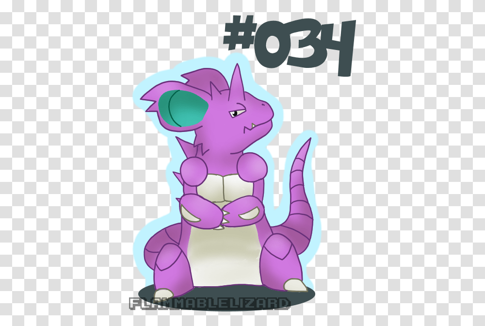 Nidokingtwitter Fictional Character, Animal, Mammal, Gecko, Lizard Transparent Png