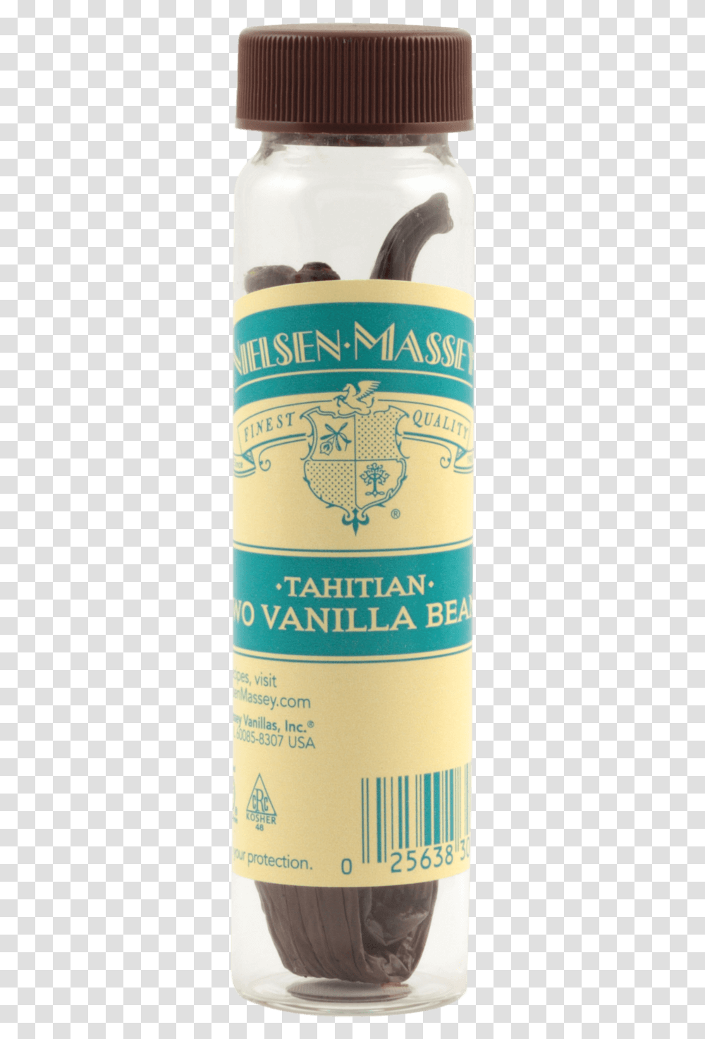 Nielsen Massey Tahitian Vanilla Beans, Bottle, Beer, Alcohol, Beverage Transparent Png