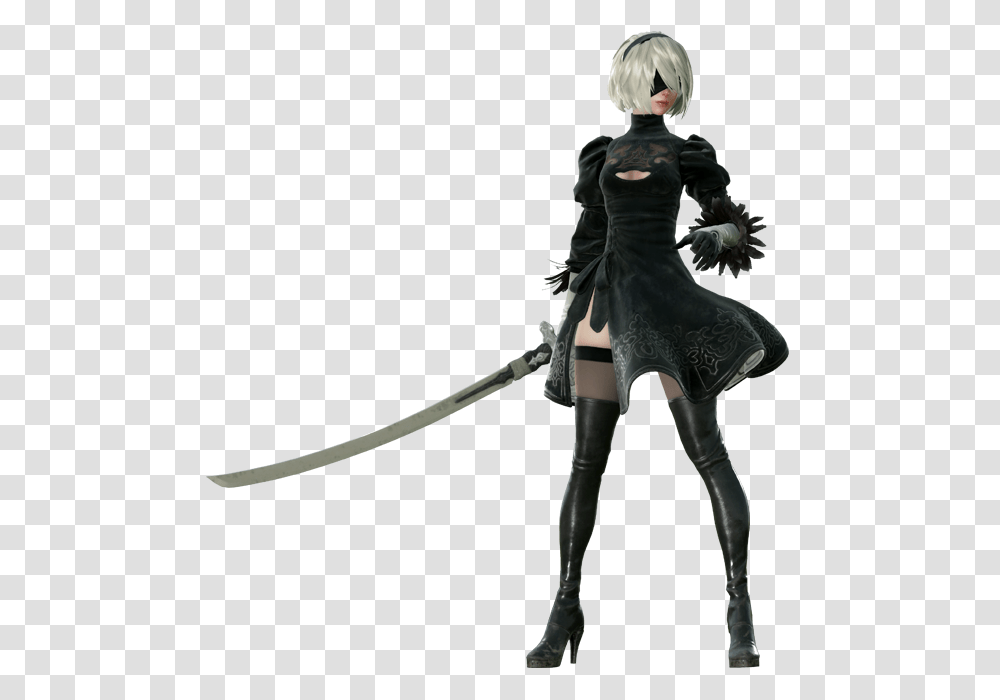 Nier Automata, Bow, Person, Human, Toy Transparent Png