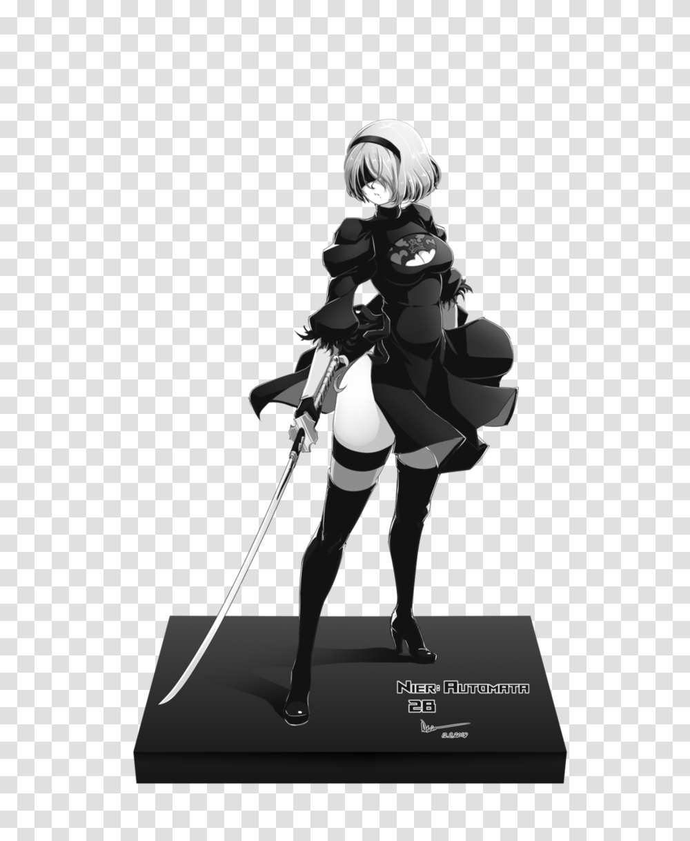 Nier Automata, Knight, Person, Human, Sweets Transparent Png